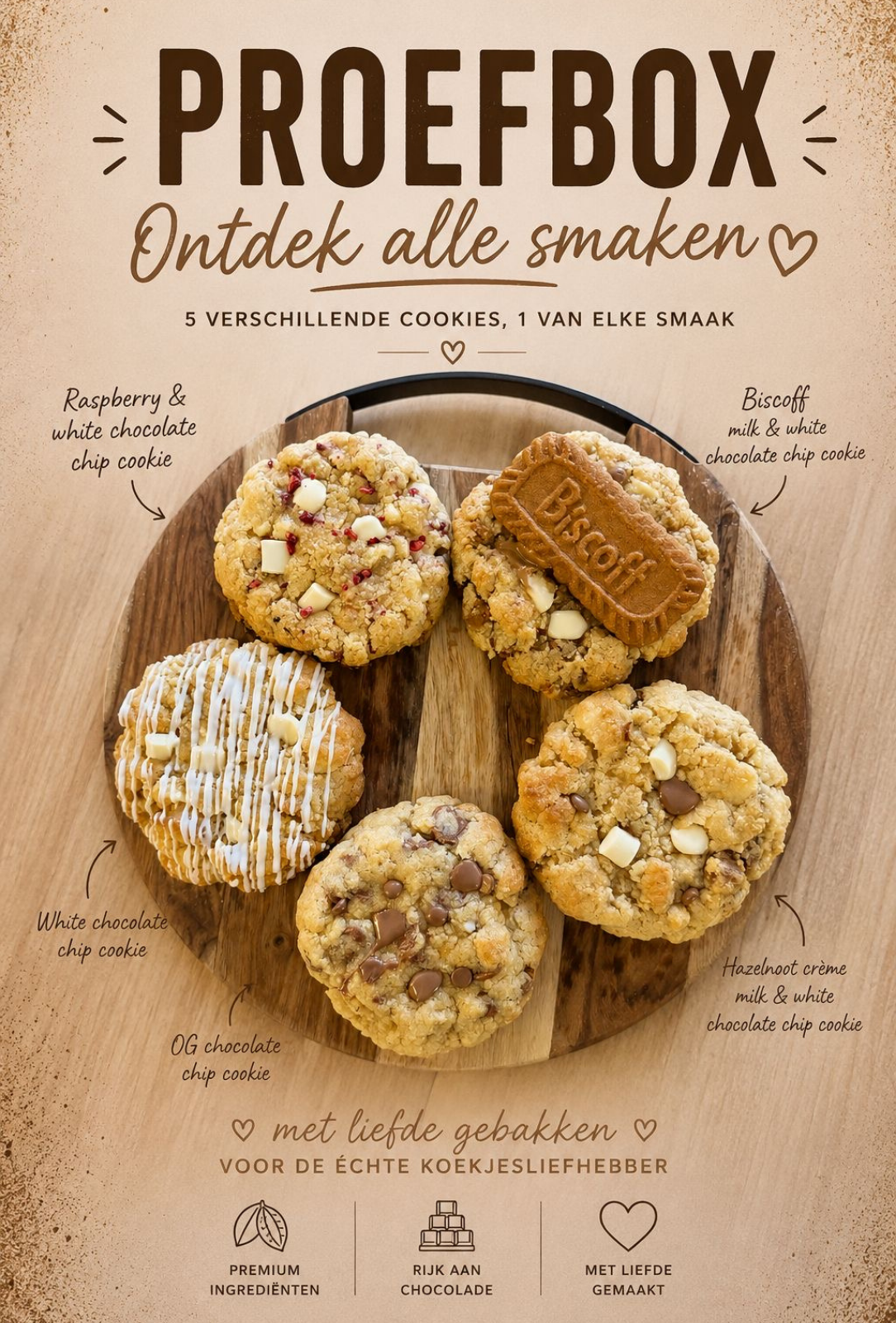 šŖ Proefbox - alle 5 de smaken