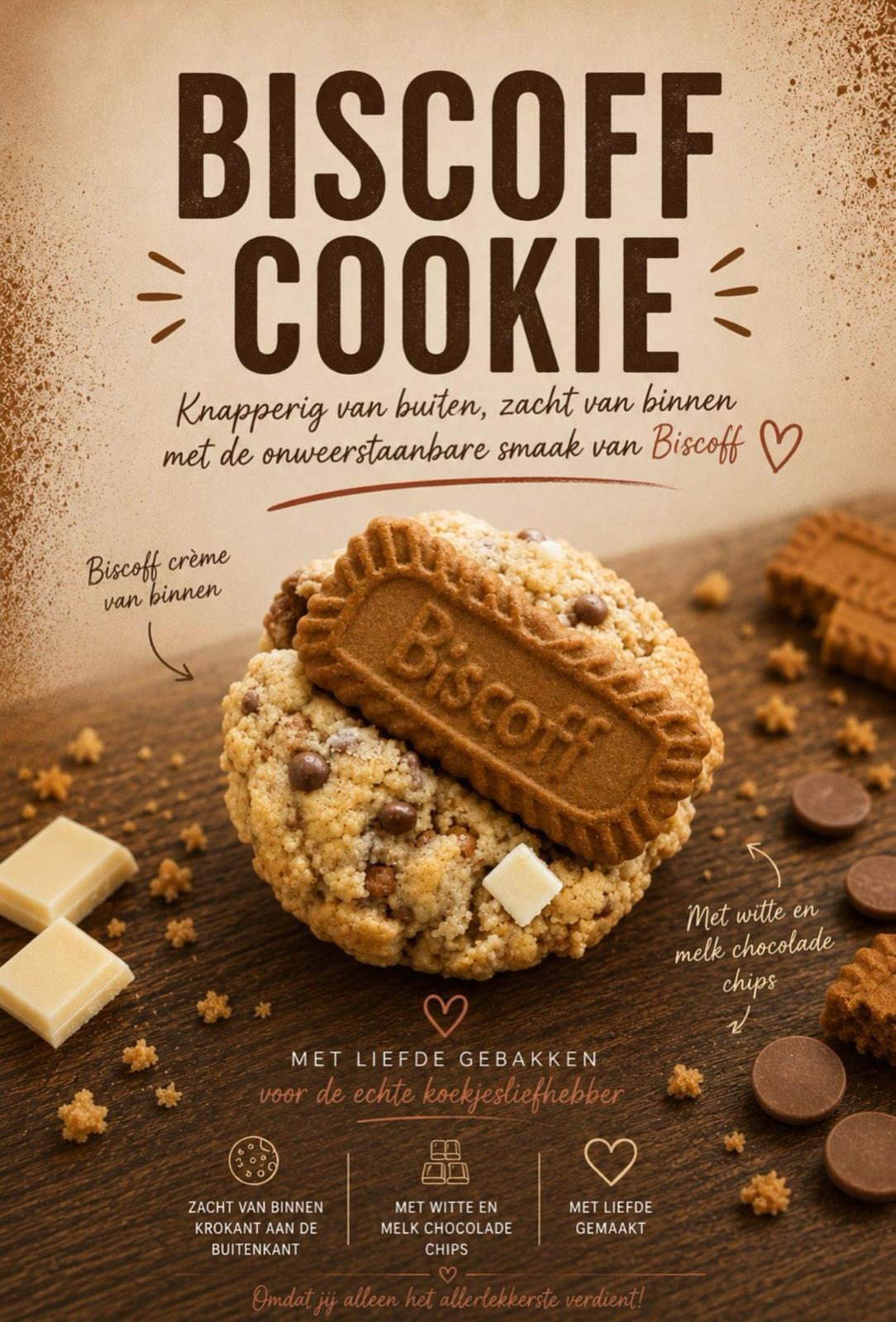 🤎 Biscoff Chocolate Chip Cookie